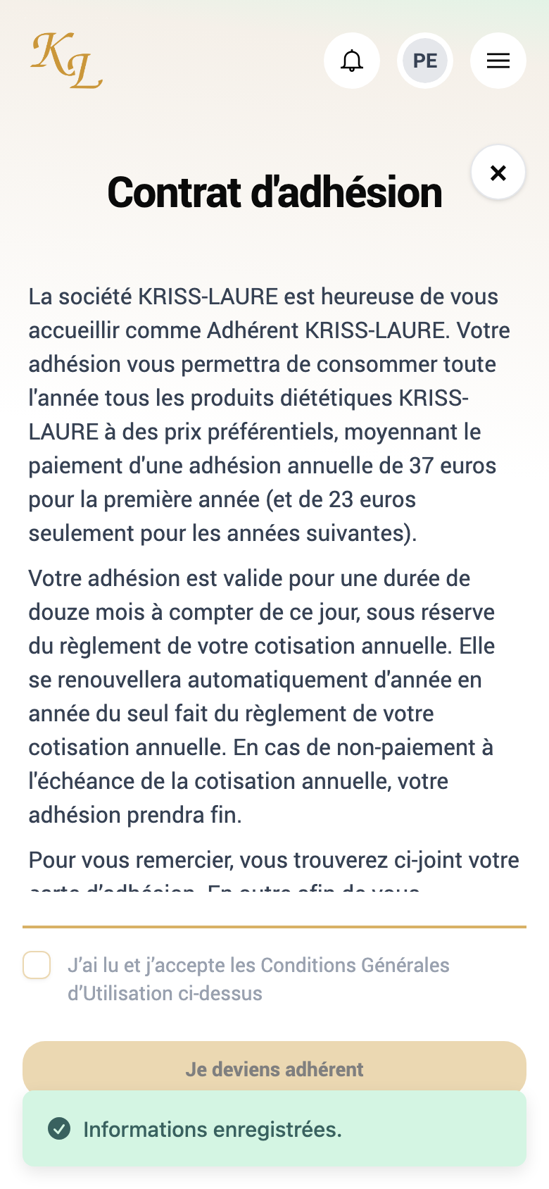 Contrat d'adhésion