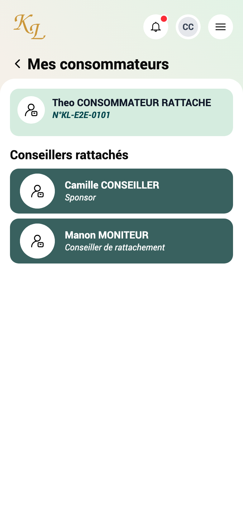 Conseillers du consommateur