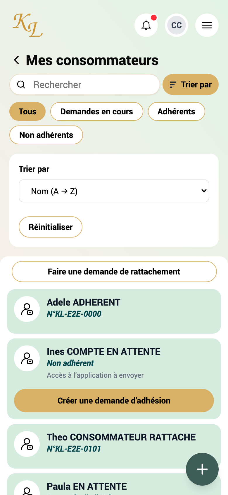 Trier par